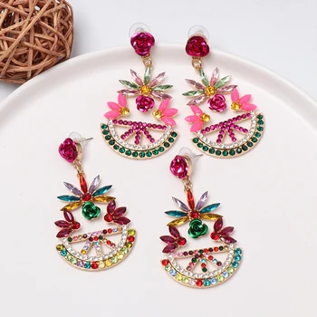 JUJIA Trendy Flower Glass Bead Drop Earring Jewelry Charm Women Dangle Earrings Jewelry For Women Gift 
JUJIA Trendy Flower Glass Bead Drop Earring Jewelry Charm Women Dangle Earrings Jewelry For Women Gift