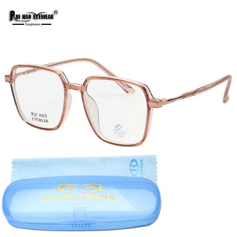 +0.00 Anti Blue Ray Eyeglasses Plano Strength Fashion Glasses Frame Unisex Shield Spectacles Rui Hao Eyewear 2736
+0.00 Anti Blue Ray Eyeglasses Plano Strength Fashion Glasses Frame Unisex Shield Spectacles Rui Hao Eyewear 2736