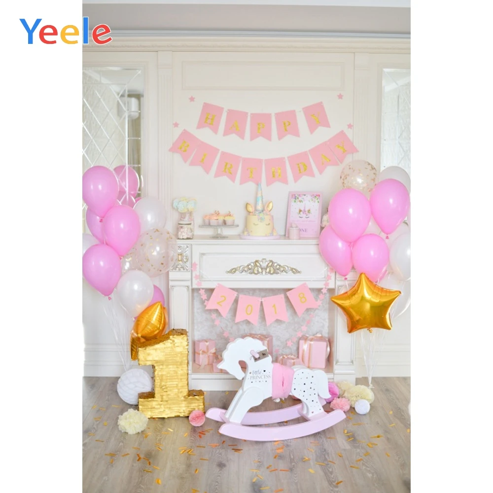 Yeele 1st Birthday Photozone Balloon Rocking Horse Photography Backdrops Personalized Photographic Backgrounds For Photo Studio
Yeele 1st Birthday Photozone Balloon Rocking Horse Photography Backdrops Personalized Photographic Backgrounds For Photo Studio