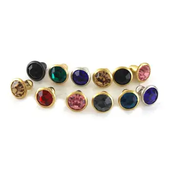 100 Sets 6mm Multi-color Rhinestone Rivets Synthetic Crystal Studs Bag Clothes Leather Craft Phone Case Diy Decor Accessories
100 Sets 6mm Multi-color Rhinestone Rivets Synthetic Crystal Studs Bag Clothes Leather Craft Phone Case Diy Decor Accessories