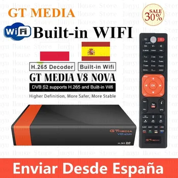 satellite receiver Gtmedia v8 nova Gtmedia v8X Receptor Send from Spain Poland fast same as Gtmedia V9 super DVB-s2 full hd
satellite receiver Gtmedia v8 nova Gtmedia v8X Receptor Send from Spain Poland fast same as Gtmedia V9 super DVB-s2 full hd