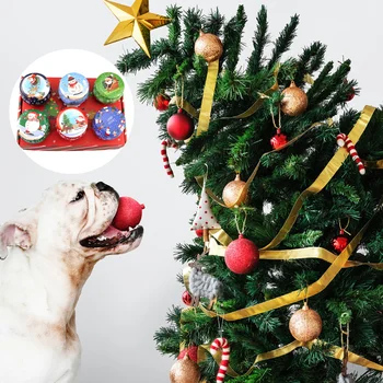 6PCS Tinplate Round Ball Boxes Tree Hanging Tinplate Decor Box for Christmas
6PCS Tinplate Round Ball Boxes Tree Hanging Tinplate Decor Box for Christmas