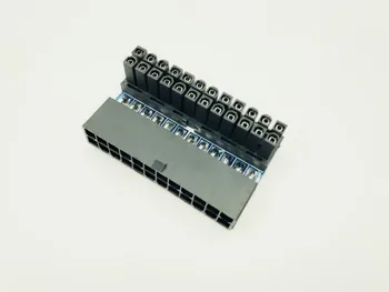 5PCS 24P Connector Mainboard Motherboard ATX 24Pin to 24Pin 90 Degree Power Adapter Connector for ATX Cable better Power Supply
5PCS 24P Connector Mainboard Motherboard ATX 24Pin to 24Pin 90 Degree Power Adapter Connector for ATX Cable better Power Supply