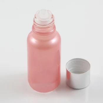 30ml Pink Glass Body Shape Round Cosmetic Bottle With Silver Lid
30ml Pink Glass Body Shape Round Cosmetic Bottle With Silver Lid