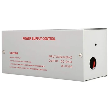 Access Control Power Supply DC 12V 3A Power Supply Controller Adapter for Door RFID Fingerprint Access Control System
Access Control Power Supply DC 12V 3A Power Supply Controller Adapter for Door RFID Fingerprint Access Control System