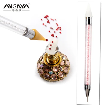 ANGNYA Dual-ended Nail Art Dotting Pen Crystal Handle Rhinestone Earrings Pick Crayon Manicure Tool Diamond Painting Accessories
ANGNYA Dual-ended Nail Art Dotting Pen Crystal Handle Rhinestone Earrings Pick Crayon Manicure Tool Diamond Painting Accessories