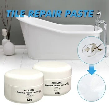 Tile Wall Mending Agent Quick Drying Strong Repair Cream for Crack Pit Defect HUG-Deals
Tile Wall Mending Agent Quick Drying Strong Repair Cream for Crack Pit Defect HUG-Deals