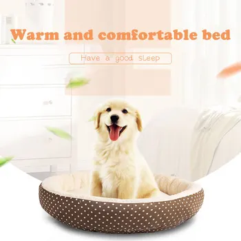 Newest Printing Round Dog Nest Winter Thick Soft PP Cotton Pet Cats Bed Cushion Warm Soft Plush Rim Warming Couch Dogs House
Newest Printing Round Dog Nest Winter Thick Soft PP Cotton Pet Cats Bed Cushion Warm Soft Plush Rim Warming Couch Dogs House