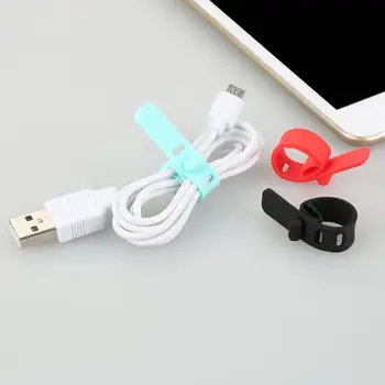 HOT! Silicone Wire Cable Clips Organizer Home Office Desktop Buckle Cord Management Holder USB Charging Data Line Cable Winder
HOT! Silicone Wire Cable Clips Organizer Home Office Desktop Buckle Cord Management Holder USB Charging Data Line Cable Winder