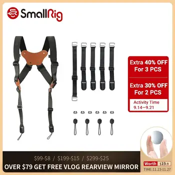 SmallRig Camera Harness Adjustable Camera strap Chest Strap Belt Body Tripod Harness Mount Photography Accessories PSC2639
SmallRig Camera Harness Adjustable Camera strap Chest Strap Belt Body Tripod Harness Mount Photography Accessories PSC2639