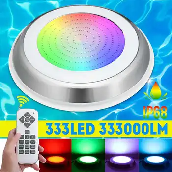 35W LED Swimming Pool Lamp with Remote Control Waterproof IP68 DC12V RGB Wall Mounted/Embedded Underwater Submersible Light
35W LED Swimming Pool Lamp with Remote Control Waterproof IP68 DC12V RGB Wall Mounted/Embedded Underwater Submersible Light