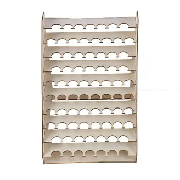 Wooden Paint Bottles Storage Rack 75 Pots Holder 10 Layers Modular Master Paint Box Organizer Storage Tools
Wooden Paint Bottles Storage Rack 75 Pots Holder 10 Layers Modular Master Paint Box Organizer Storage Tools