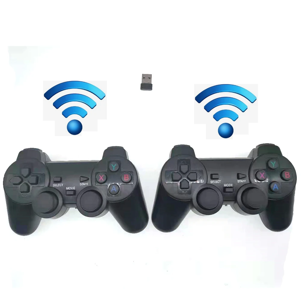 

Double Wired Wireless Joypad For 3D Pandora Box 8000/ DX 3000 In 1 Arcade Game Board PC Computer USB Gamepad Controller Handle