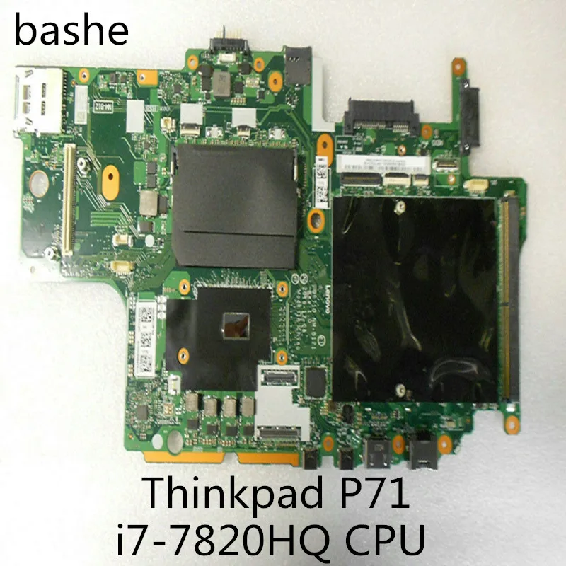 Для Lenovo Thinkpad P71 Материнская плата ноутбука i7 7820 hq процессор nm 121 материнская 100%