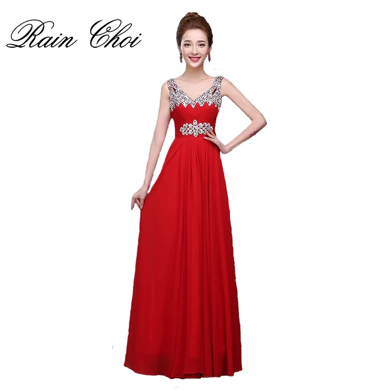 2019 Vestido de Formatura V-neck Chiffon Formal Prom Gown A-line Long Prom Dress
2019 Vestido de Formatura V-neck Chiffon Formal Prom Gown A-line Long Prom Dress