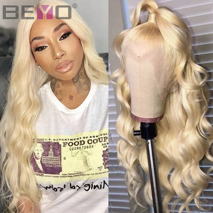 blonde lace front wig (2)