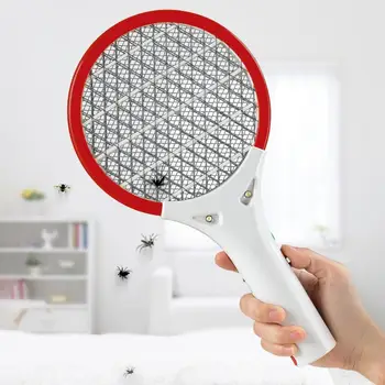 Electric Insect Racket Swatter Zapper USB Rechargeable Mosquito Swatter Kill Fly 3 Network Bug Zapper Killer Trap
Electric Insect Racket Swatter Zapper USB Rechargeable Mosquito Swatter Kill Fly 3 Network Bug Zapper Killer Trap