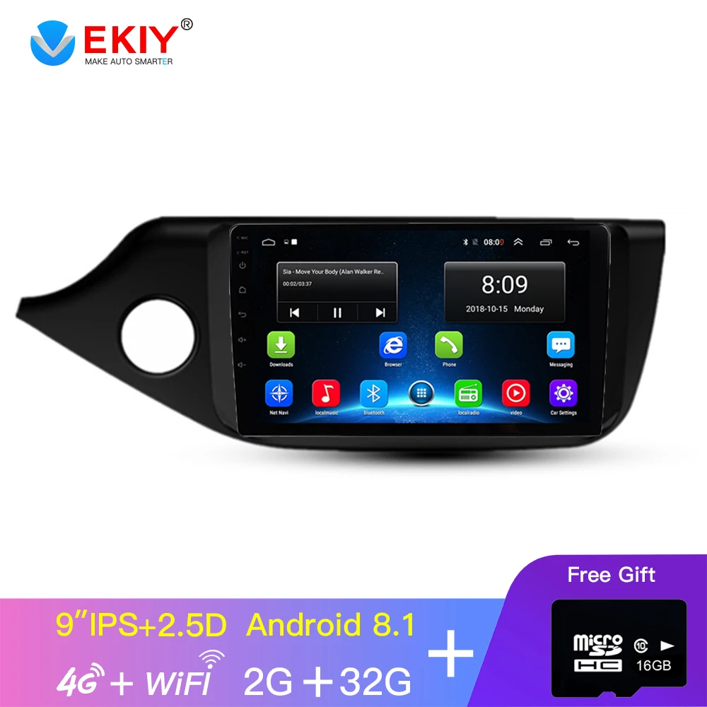 EKIY 9' IPS Android 4G Car Radio Multimedia Video Player Navigation GPS WiFi 2 Din For KIA Ceed CEED JD 2013-2016 No Dvd
EKIY 9' IPS Android 4G Car Radio Multimedia Video Player Navigation GPS WiFi 2 Din For KIA Ceed CEED JD 2013-2016 No Dvd
