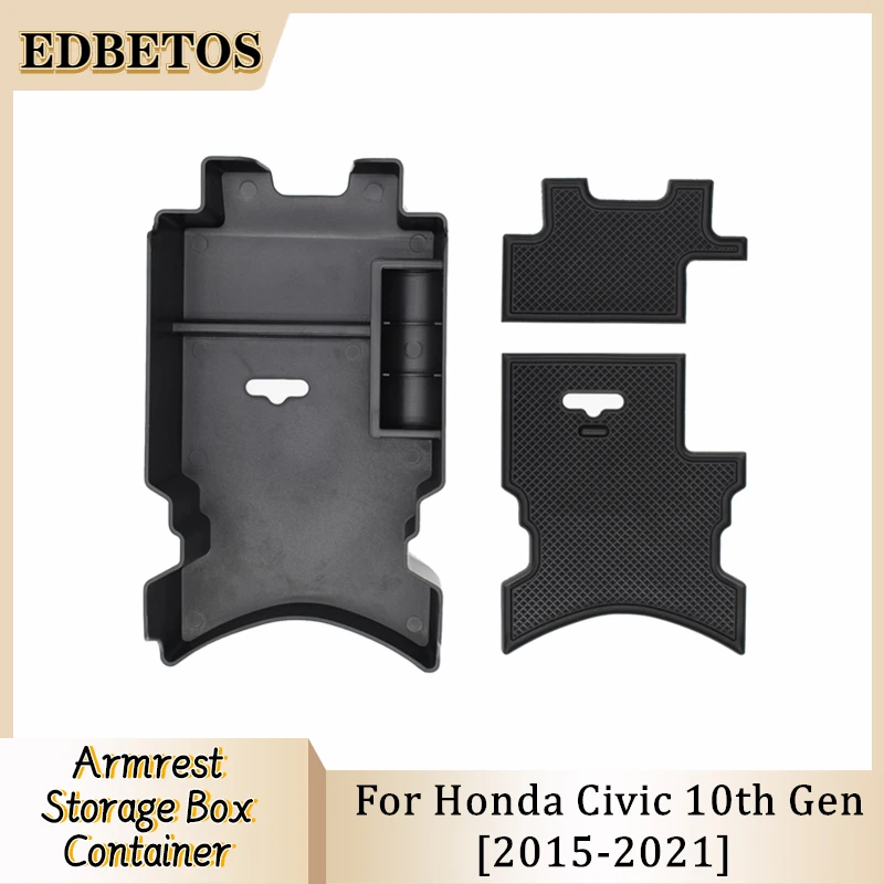 For Honda Civic 10th Gen Console Armrest Storage Organizer 2015 2016 2017 2018 2019 2020 2021 10 Accessories | Автомобили и