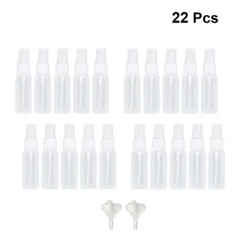 22Pcs 80ml Plastic Spray Refillable Bottle Makeup Sprayer Cosmetics Container Press Pump Subpackaging Bottle White Transparent 
22Pcs 80ml Plastic Spray Refillable Bottle Makeup Sprayer Cosmetics Container Press Pump Subpackaging Bottle White Transparent