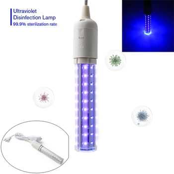 UVC LED Bulb E27 UV LED Lamp Desinfection Light LED Corn Bulb 110V 220V Ultraviolet Light Bactericidal Sterilization Lamp
UVC LED Bulb E27 UV LED Lamp Desinfection Light LED Corn Bulb 110V 220V Ultraviolet Light Bactericidal Sterilization Lamp