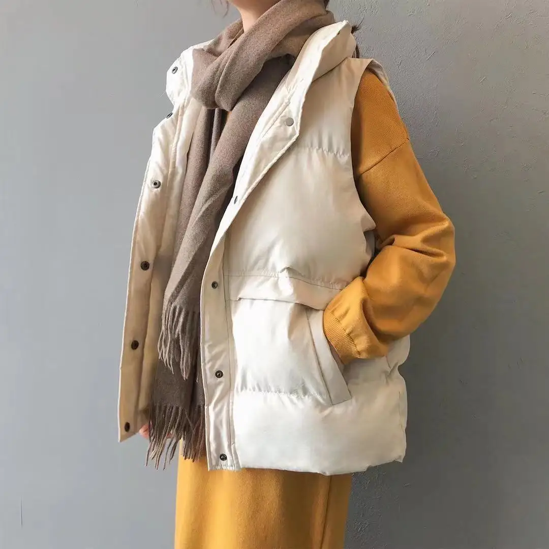 Clearance Special Price Autumn And Winter New Loose Short Down Cotton Coat Women's Versatile Vest Bread Suit
Clearance Special Price Autumn And Winter New Loose Short Down Cotton Coat Women's Versatile Vest Bread Suit
