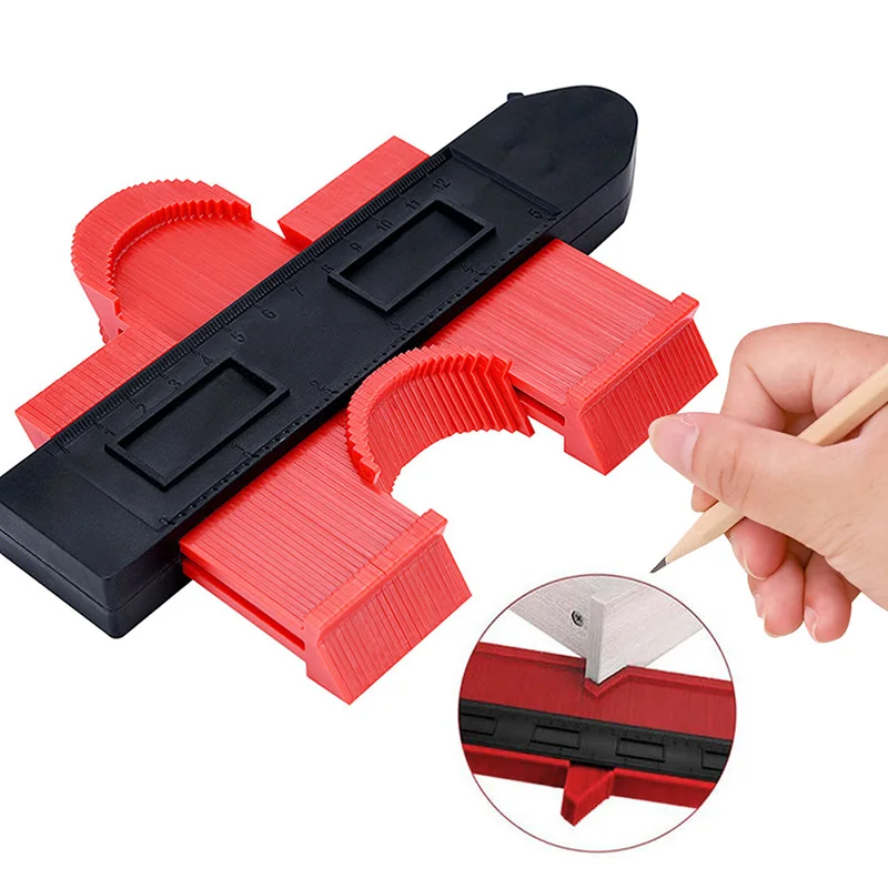 10 Inch Contour Gauge Profile Copy Gauge Profile Jig Guide Marking For Tile Multifunctional Edge Shape Copy Measuring Tools
10 Inch Contour Gauge Profile Copy Gauge Profile Jig Guide Marking For Tile Multifunctional Edge Shape Copy Measuring Tools