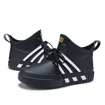 Fashion Waterproof Rain Boots Anti-Slip Men Short Kitchen Work Fishing Rain Boots Car Wash Water Shoes-Galoshes
Fashion Waterproof Rain Boots Anti-Slip Men Short Kitchen Work Fishing Rain Boots Car Wash Water Shoes-Galoshes