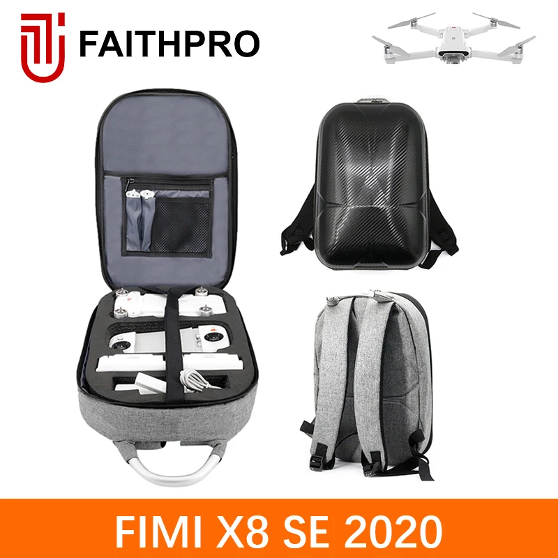 FIMI X8 SE 2020 рюкзак для радиоуправляемого дрона наплечный чехол безопасность 3 шт.