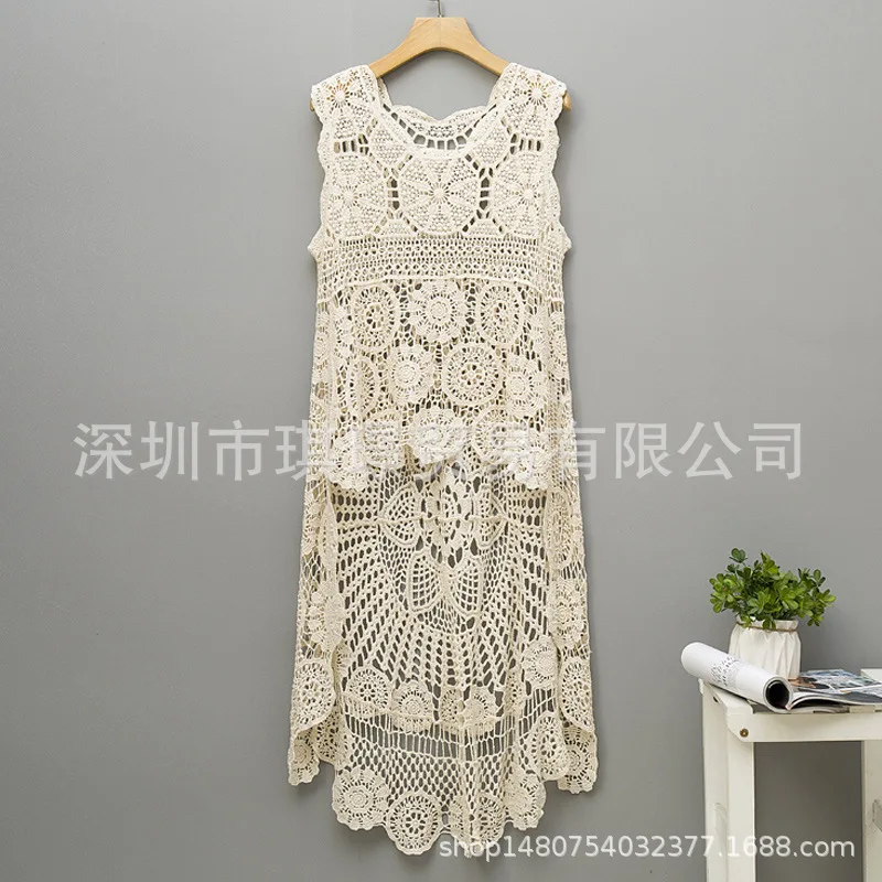 2019 Summer Full Lace Front Short Long Back Casual Sleeveless Sweet Pullover Blouse Tops Crochet Dovetail Skirt
2019 Summer Full Lace Front Short Long Back Casual Sleeveless Sweet Pullover Blouse Tops Crochet Dovetail Skirt