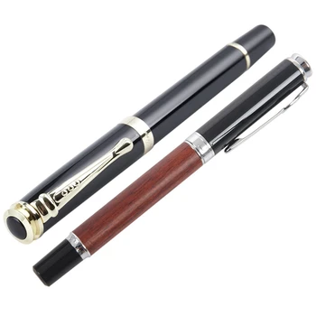 Jinhao 1Pcs 500 Writing Iridium Pen Fountain Pen Pen Tip 0.5Mm, Black & 1Pcs 8802 Woody Medium Nib Fountain Pen - Red+Black 
Jinhao 1Pcs 500 Writing Iridium Pen Fountain Pen Pen Tip 0.5Mm, Black & 1Pcs 8802 Woody Medium Nib Fountain Pen - Red+Black