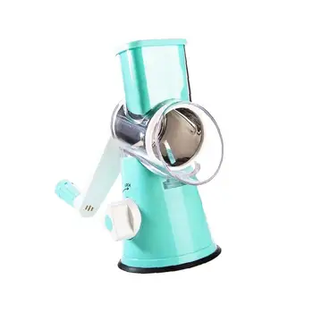 Manual Grater Multi-functional Stainless Steel Drum Blades Manual Vegetable Slicer Shredder for Apples Carrots Potatoes Blue 1PC
Manual Grater Multi-functional Stainless Steel Drum Blades Manual Vegetable Slicer Shredder for Apples Carrots Potatoes Blue 1PC