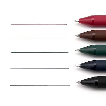 Kaco Pure Retractable Gel Pens 0.5mm Fine Point Dark Red/green/blue/brown Black Retro Colored Pens for Bullet Journal 5pcs/box 
Kaco Pure Retractable Gel Pens 0.5mm Fine Point Dark Red/green/blue/brown Black Retro Colored Pens for Bullet Journal 5pcs/box