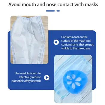 1PC Mask Bracket Reusable Dustproof 3D Mask Filter Non-stick Lipstick Nose Breathable Mask Artifact Mask Inner Pad Bracket New
1PC Mask Bracket Reusable Dustproof 3D Mask Filter Non-stick Lipstick Nose Breathable Mask Artifact Mask Inner Pad Bracket New