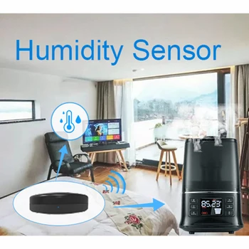 Universal Smart Remote Temperature And Humidity Sensor WiFi And IR Control Compatible With Google Alexa Infrared Controlled
Universal Smart Remote Temperature And Humidity Sensor WiFi And IR Control Compatible With Google Alexa Infrared Controlled
