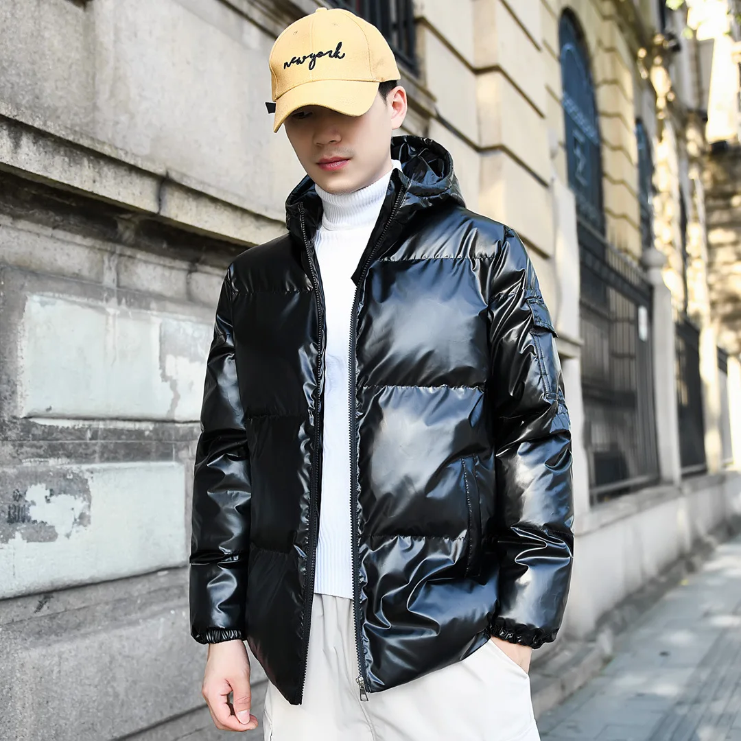 Men's cotton coat men's large size bread coat men's short reflective bright surface men's cotton coat jacket warm men's coats
Men's cotton coat men's large size bread coat men's short reflective bright surface men's cotton coat jacket warm men's coats