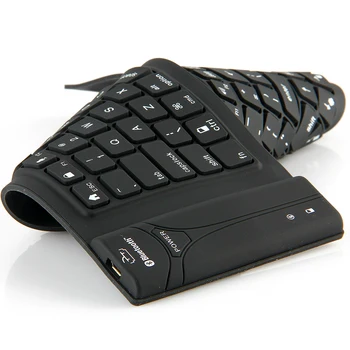 108 Keys Silicone Rubber Bluetooth Wireless Keyboard USB Wired Waterproof Flexible Soft Keypads for PC Computer Laptop Tablet
108 Keys Silicone Rubber Bluetooth Wireless Keyboard USB Wired Waterproof Flexible Soft Keypads for PC Computer Laptop Tablet