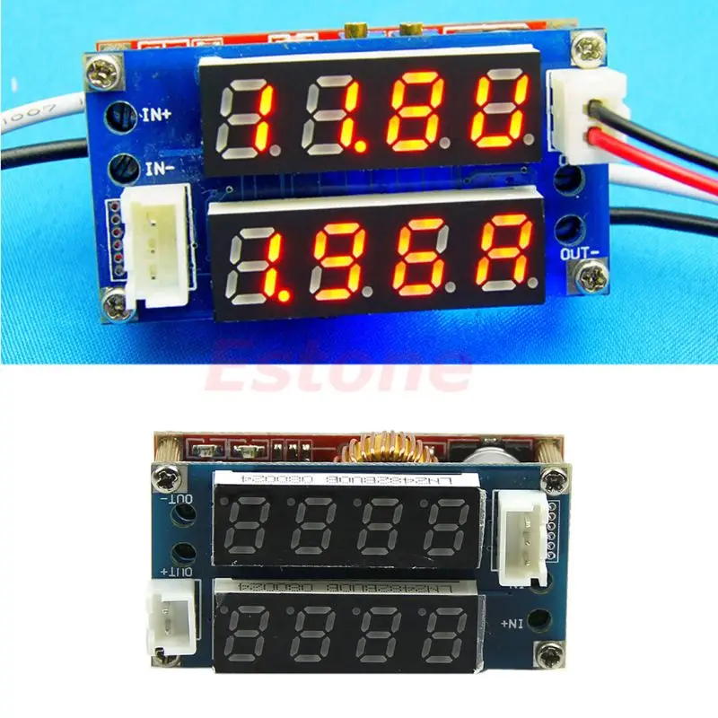 Drop Shipping CC/CV Step-down Voltmeter Ammeter Module Charge LED Driver 5A Adjustable Power
Drop Shipping CC/CV Step-down Voltmeter Ammeter Module Charge LED Driver 5A Adjustable Power
