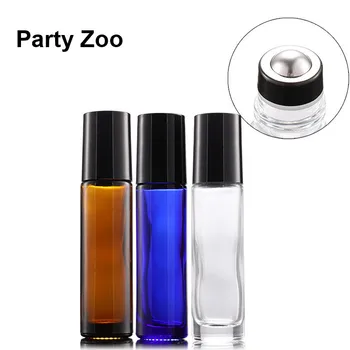 600 x 10ml Clear/Amber/Blue New Anti Dropping Black Tray Steel Ball Roll On Essential Oil Bottle Jar Black Lid
600 x 10ml Clear/Amber/Blue New Anti Dropping Black Tray Steel Ball Roll On Essential Oil Bottle Jar Black Lid