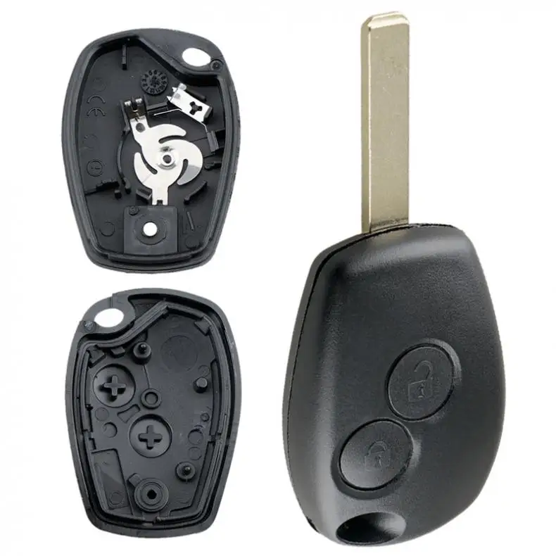 2 Buttons Car Key Fob Case Shell Replacement Remote Cover with VA2 Blade Fit for Renault Clio 3 Twingo Dacia Kangoo New
2 Buttons Car Key Fob Case Shell Replacement Remote Cover with VA2 Blade Fit for Renault Clio 3 Twingo Dacia Kangoo New