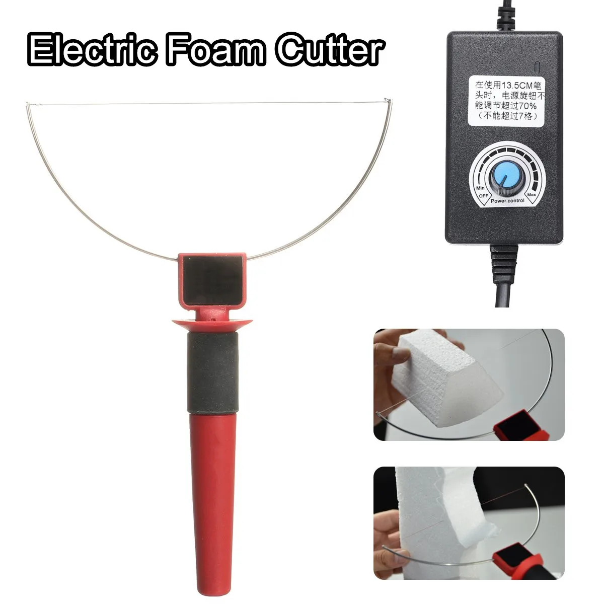 Professional Foam Cutter Electric Foam Polystyrene Cutting Machine Pen Alloy Portable Styrofoam Cutting Tools Heating Wire 24W
Professional Foam Cutter Electric Foam Polystyrene Cutting Machine Pen Alloy Portable Styrofoam Cutting Tools Heating Wire 24W