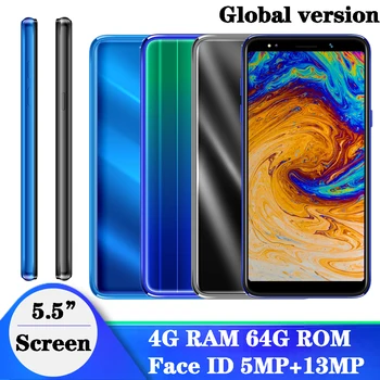 Original K3 Mobile phone android Quad Core smartphones 4G RAM 64G ROM 18:9 Screen 13MP 5.5 inch Celulares WCDMA Face ID unlocked
Original K3 Mobile phone android Quad Core smartphones 4G RAM 64G ROM 18:9 Screen 13MP 5.5 inch Celulares WCDMA Face ID unlocked