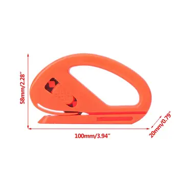 Car Vehicle Snitty Fiber Vinyl Film Sticker Wrap Safety Cutter Cutting Knife
Car Vehicle Snitty Fiber Vinyl Film Sticker Wrap Safety Cutter Cutting Knife