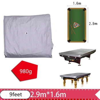 PVC Outdoor Solid Dustproof Waterproof Furniture Protective Rip Resistance Full Pool Accessories Billiard Table Cover Heavy Duty
PVC Outdoor Solid Dustproof Waterproof Furniture Protective Rip Resistance Full Pool Accessories Billiard Table Cover Heavy Duty