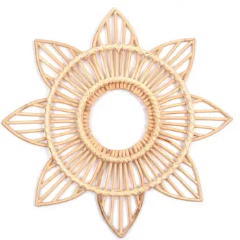 Innovative Rattan Crafts Flower Frame Creative Photo Wall Hanging Frame for Home Living Room Background Decoration
Innovative Rattan Crafts Flower Frame Creative Photo Wall Hanging Frame for Home Living Room Background Decoration