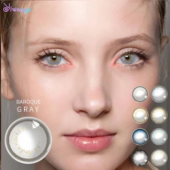 2Pcs/1Pair Colored Contact Lenses For Eyes Color Beautiful Pupil Lens Sexy Women Cosmetic Natural Looking
2Pcs/1Pair Colored Contact Lenses For Eyes Color Beautiful Pupil Lens Sexy Women Cosmetic Natural Looking