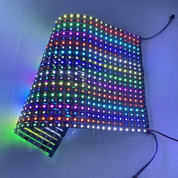 30pixels*30pixels(50cm*50cm)addressable RGB full color WS2812B/WS2811 Flexible LED Pixel Panel Light DC5V;IP20;BLACK PCB
30pixels*30pixels(50cm*50cm)addressable RGB full color WS2812B/WS2811 Flexible LED Pixel Panel Light DC5V;IP20;BLACK PCB