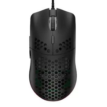 M6 Hollow Honeycomb Pattern Game Mouse Light Weight RGB Wired Gaming Mice 12000DPI
M6 Hollow Honeycomb Pattern Game Mouse Light Weight RGB Wired Gaming Mice 12000DPI