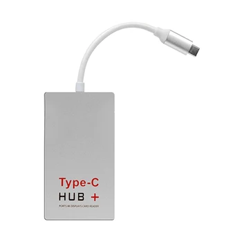 HDMI 4K 30Hz Portable 10Gbps PD Charging High Speed Adapter USB C Hub 3.0 Ports Home Office Aluminum Alloy Card Reader
HDMI 4K 30Hz Portable 10Gbps PD Charging High Speed Adapter USB C Hub 3.0 Ports Home Office Aluminum Alloy Card Reader