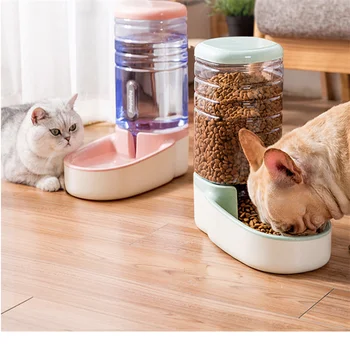 2 Pieces/set Dog Cat Feeders Water Dispenser Fountain Bottle Set Plastic pets Automatic Pet Feeding Drinker Water Bowl mascotas
2 Pieces/set Dog Cat Feeders Water Dispenser Fountain Bottle Set Plastic pets Automatic Pet Feeding Drinker Water Bowl mascotas